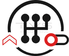 Auto up- and downshift deactivation in Manual icon
