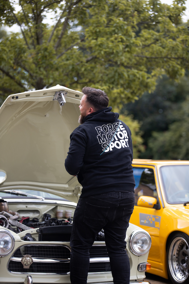 50/50 Black Hoodie - Image 5