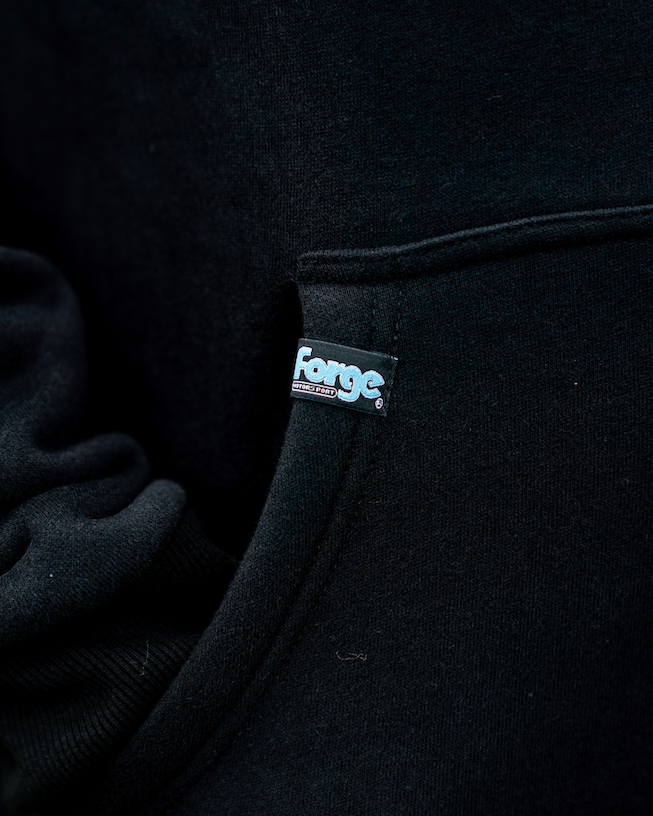 50/50 Black Hoodie - Image 12