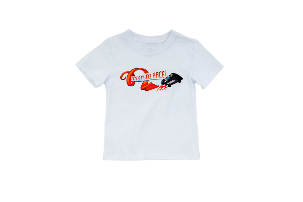 'Born To Race' Kids T-Shirt - Image 3