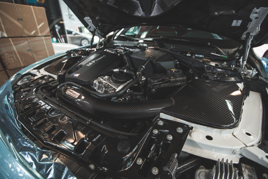 Carbon Fibre Induction Kit for BMW M3 F80/M4 F82 - Image 7