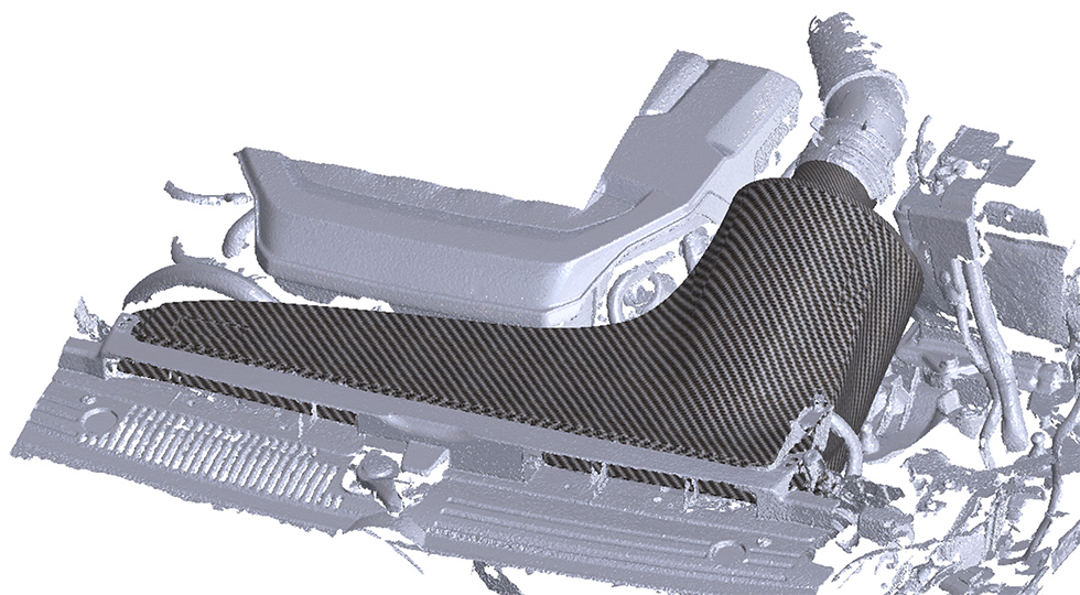 Carbon Fibre Induction Kit for Volkswagen, Audi, Seat, Skoda, Cupra 2.0 TSI EA888 - Image 8