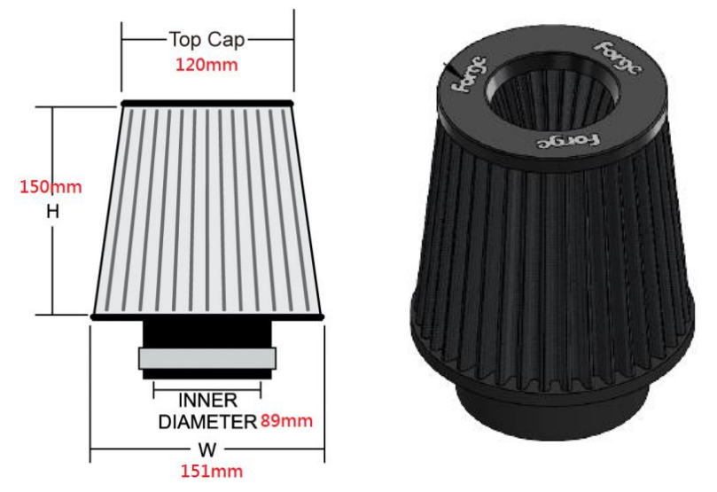 FMINDK37, FMINDK38, FMINDK43, FMINDK50, and FMINDK52 Replacement Filter - Image 3