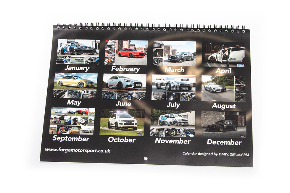 Forge Motorsport 2021 Calendar - Image 2