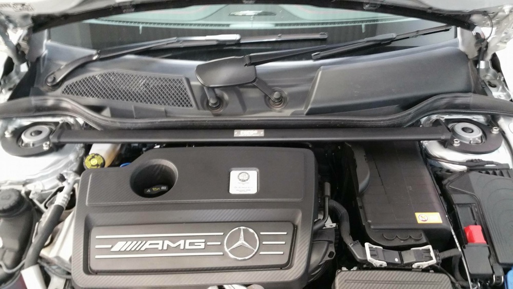 Strut Brace For The Mercedes A45 AMG, CLA45, A160, A180, A200, A220 and A250 - Image 9