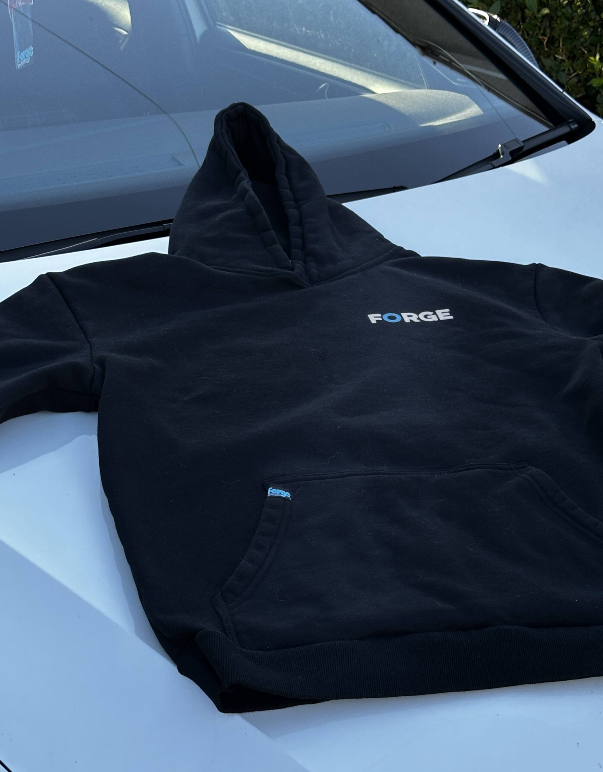 Forge Motorsport Crossword Word Hoodie - Image 2