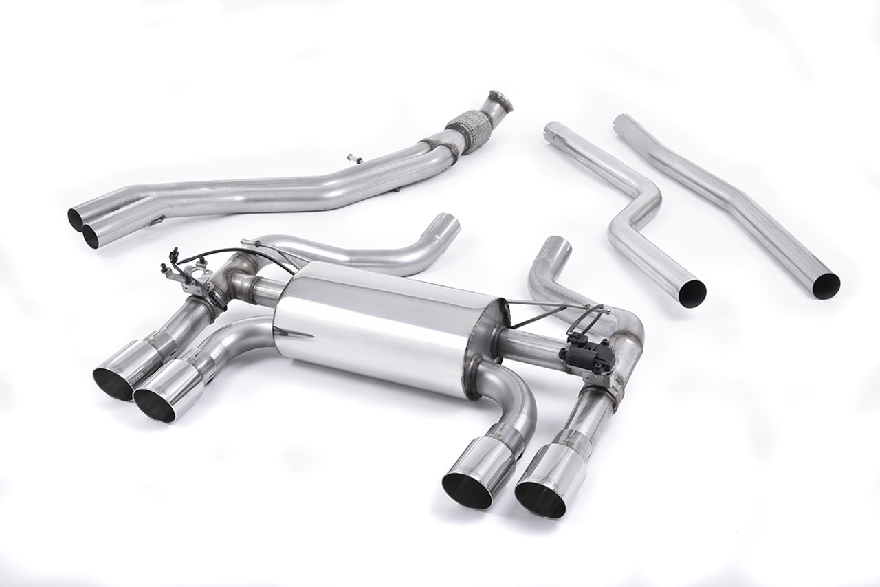 Milltek Cat-back System Hollowtek Twin Valved System for BMW M2 F87 (Polished Tips)