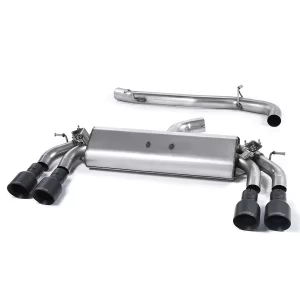 Milltek Non-Resonated 3" Cat Back Exhaust for VW Golf Mk7 R