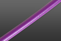 Purple PVC Covered Brake Hose