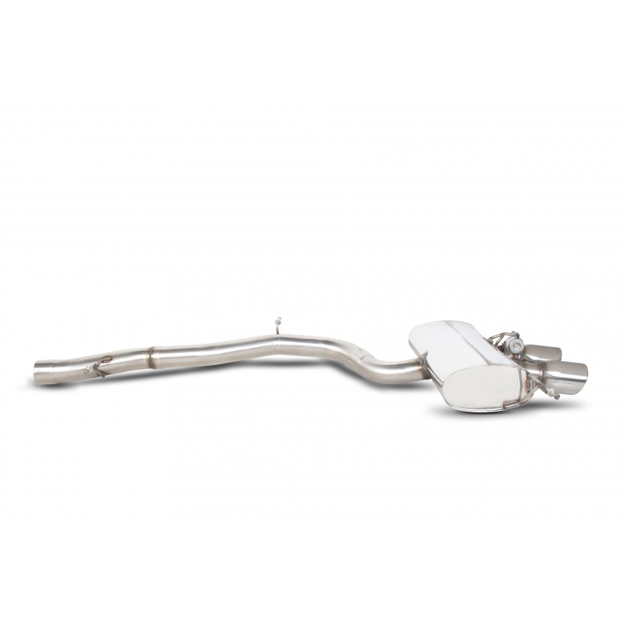 Vw Golf Mk6 R Scorpion Cat Back Non Resonated Exhaust - Image 3